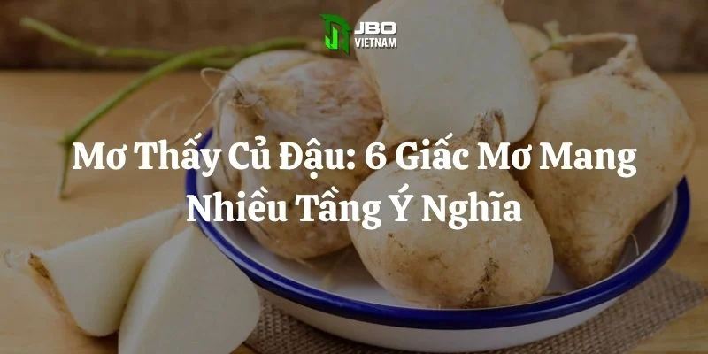 Mơ Thấy Củ Đậu: 6 Giấc Mơ Mang Nhiều Tầng Ý Nghĩa