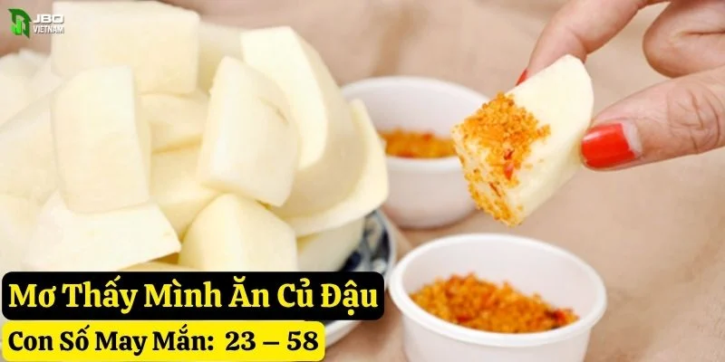 nằm mơ thấy củ đậu