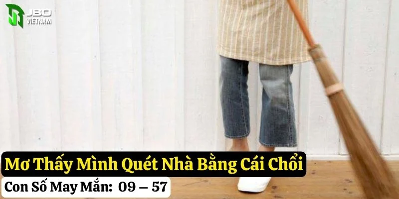 mơ thấy cái chổi