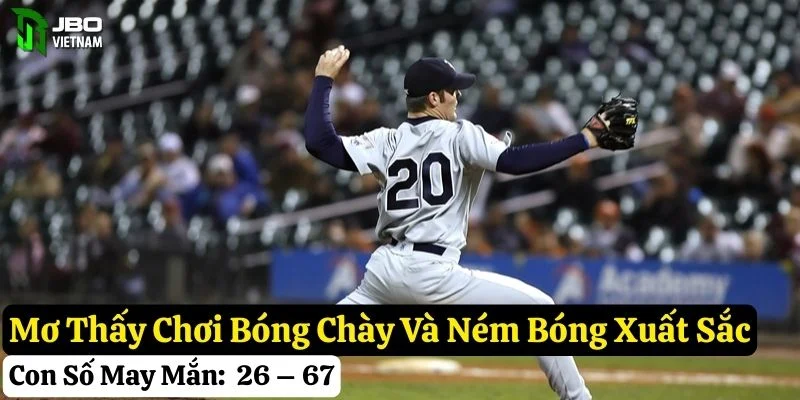 mơ thấy chơi bóng chày