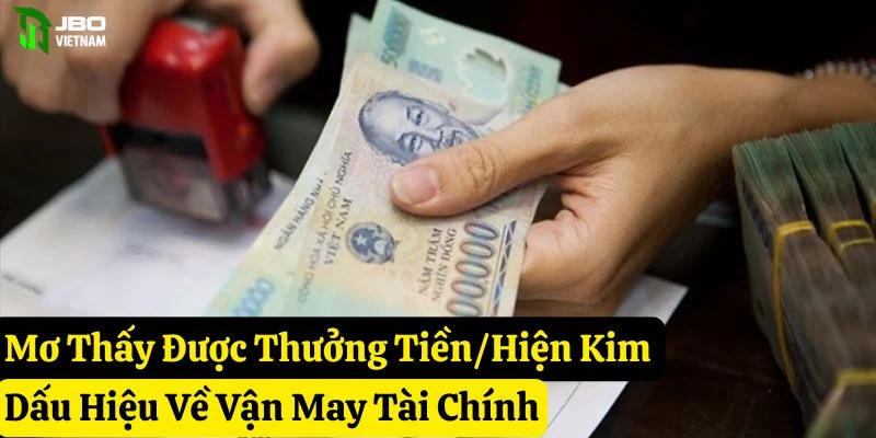 mơ thấy được thưởng