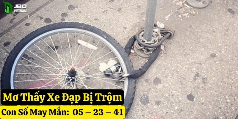 nằm mơ mất xe đạp