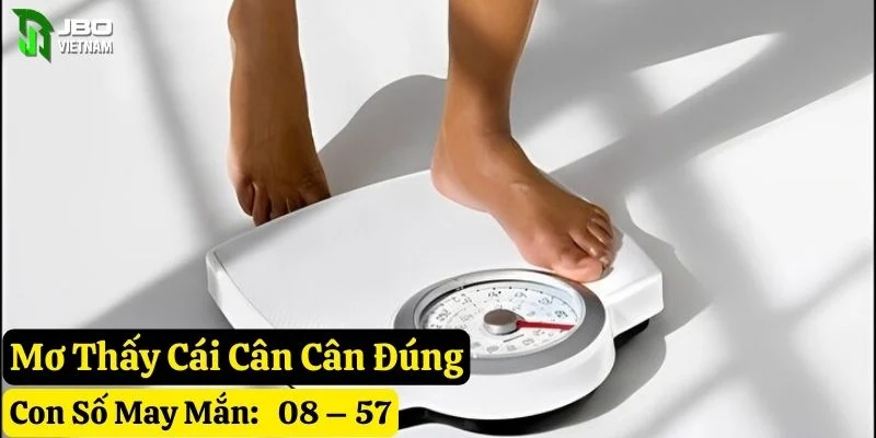 nằm mơ thấy cái cân