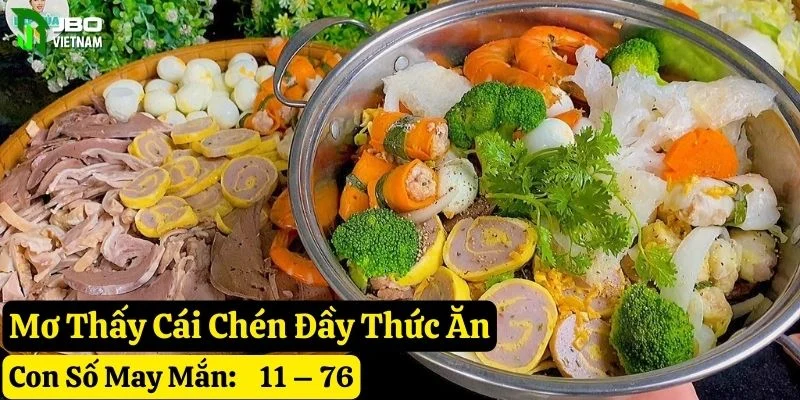 nằm mơ thấy cái chén