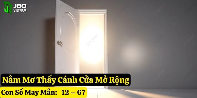 mơ thấy cánh cửa