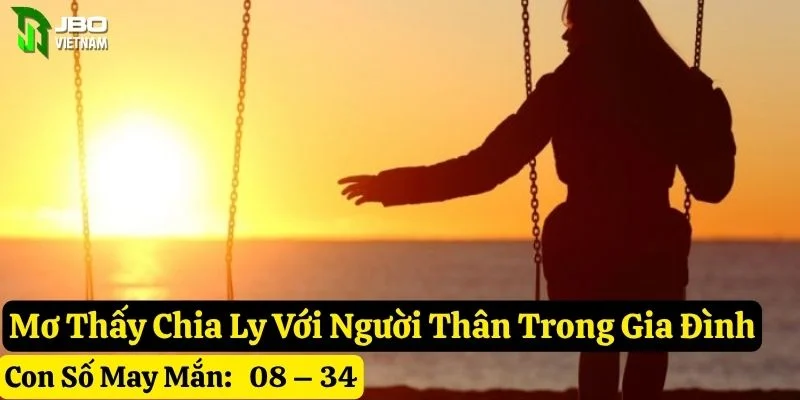 nằm mơ thấy chia ly