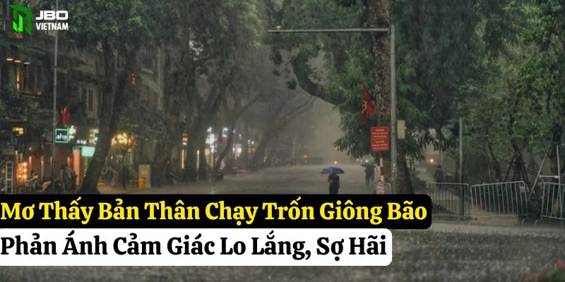 nằm mơ thấy giông bão