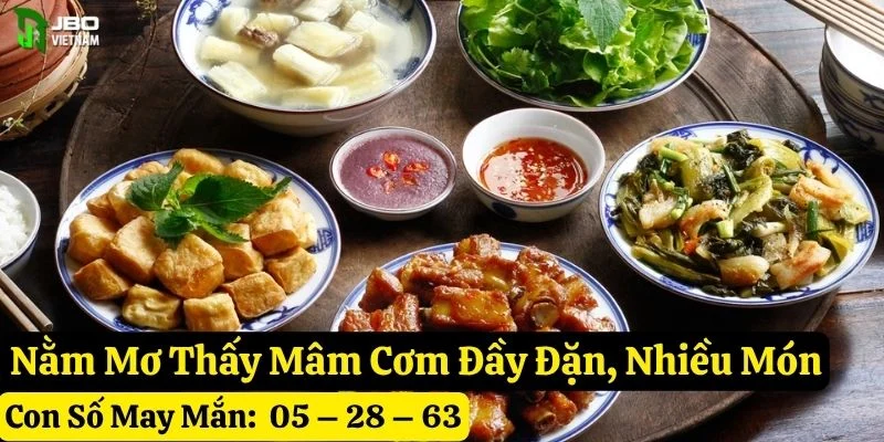 mơ thấy mâm cơm