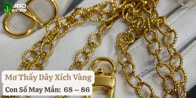 nằm mơ dây xích