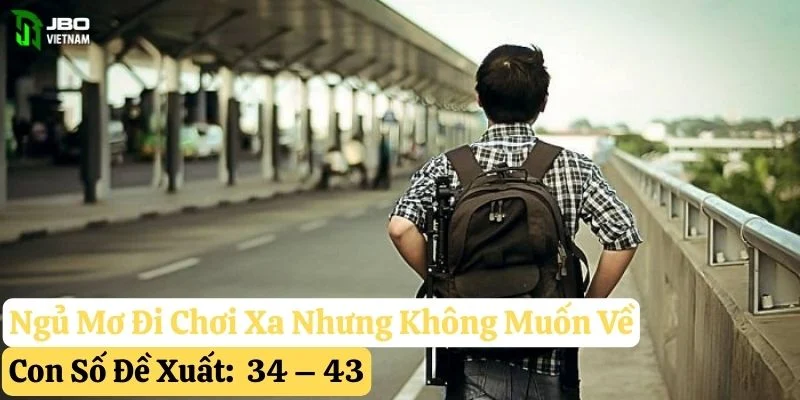 nằm mơ đi chơi xa