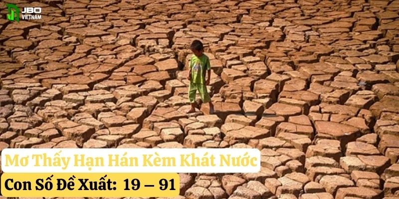 nằm mơ thấy hạn hán