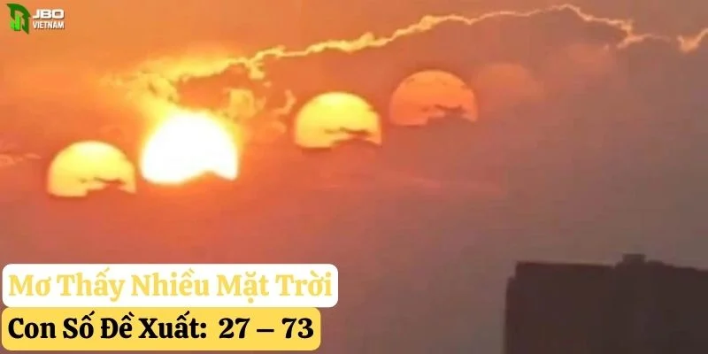 mơ thấy mặt trời