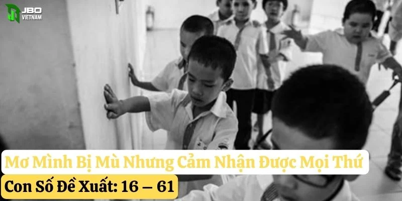 nằm mơ thấy mình bị mù