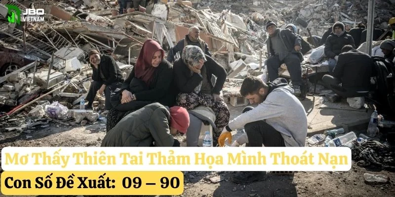 ngủ mơ thấy thiên tai thảm họa