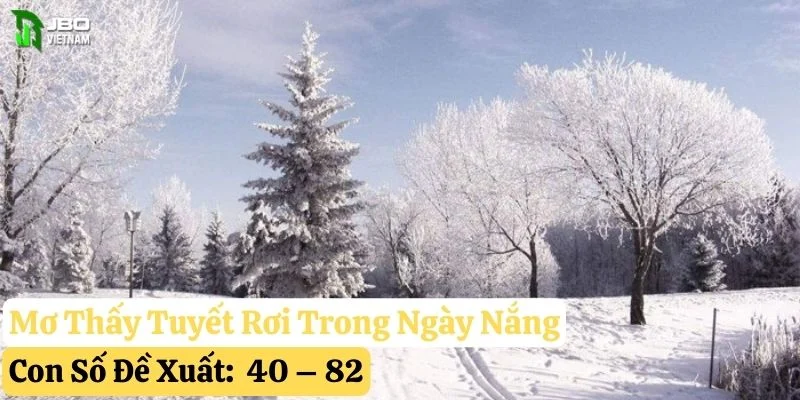 nằm mơ thấy tuyết rơi