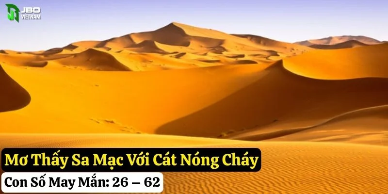 nằm mơ thấy sa mạc
