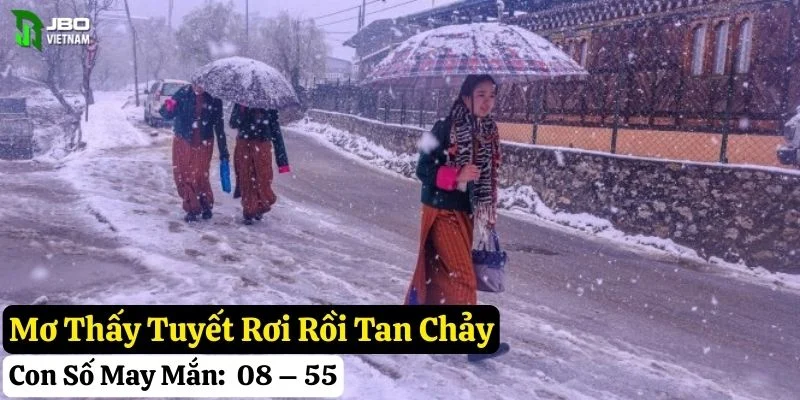 mơ thấy tuyết rơi