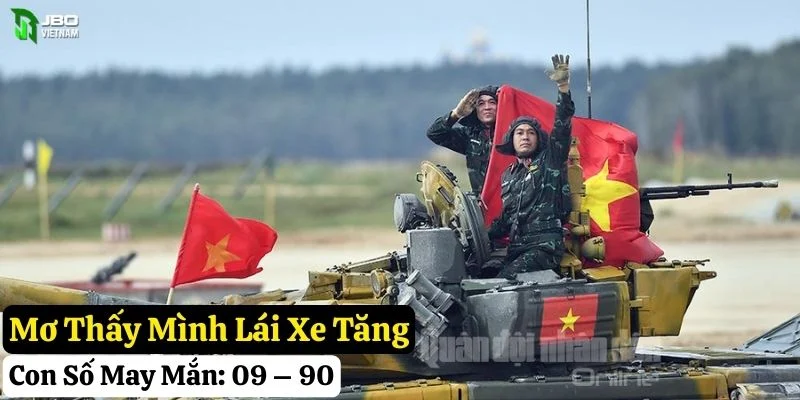 mơ thấy xe tăng