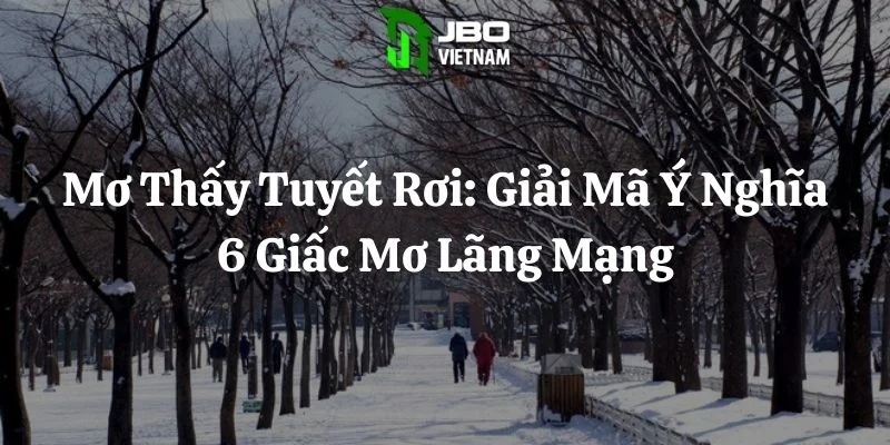 Mơ Thấy Tuyết Rơi: Giải Mã Ý Nghĩa 6 Giấc Mơ Lãng Mạn