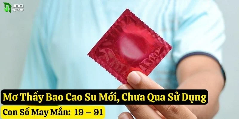 mơ thấy bao cao su