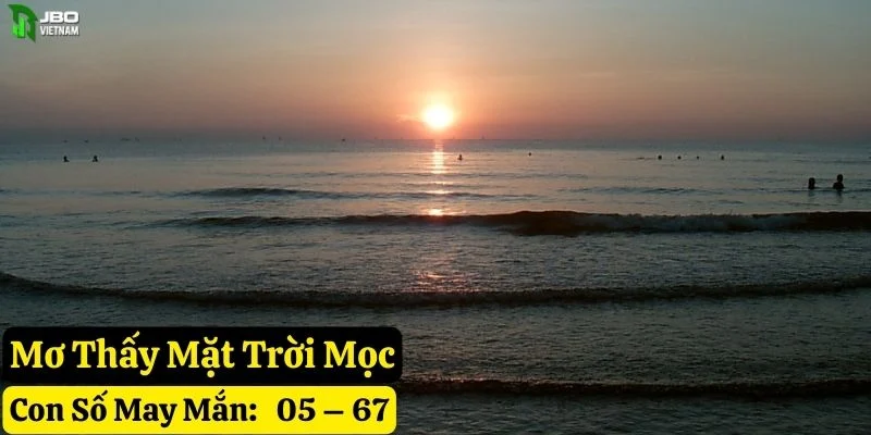 mơ thấy mặt trời jbo