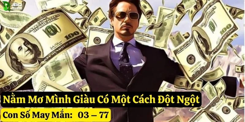 nằm mơ thấy mình giàu có