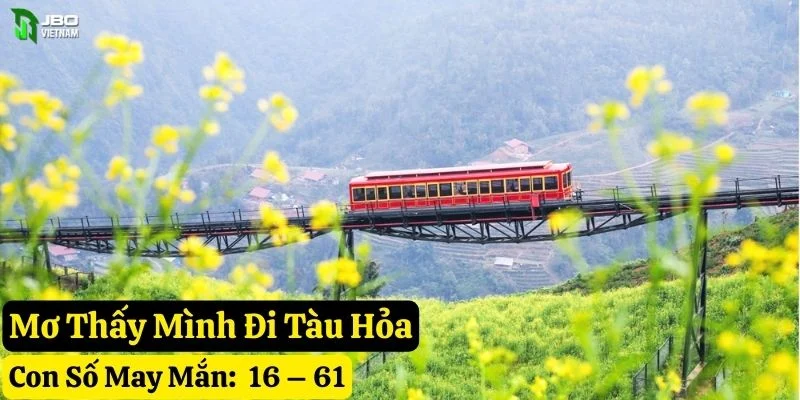 mơ thấy tàu hỏa jbo