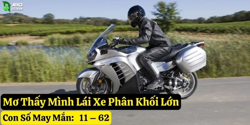 nằm mơ thấy xe phân khối lớn