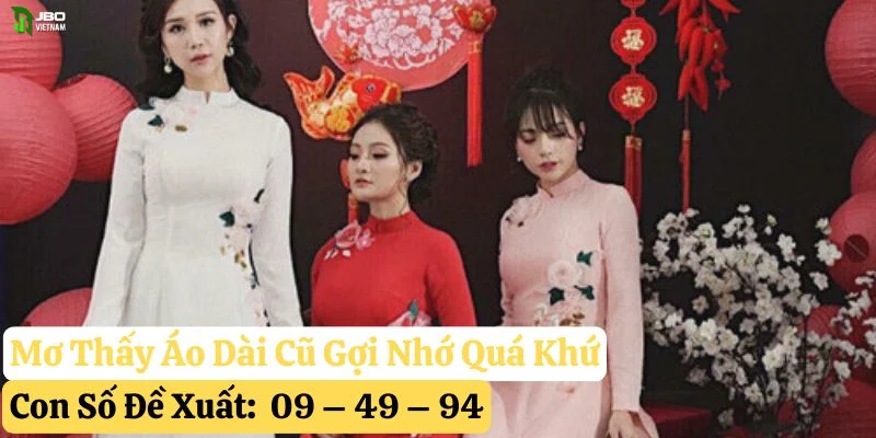 nằm mơ thấy áo dài