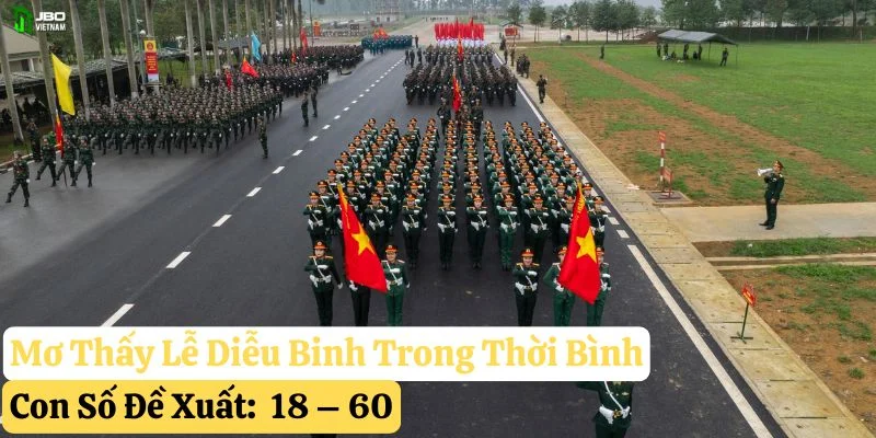 nằm mơ thấy lễ diễu binh