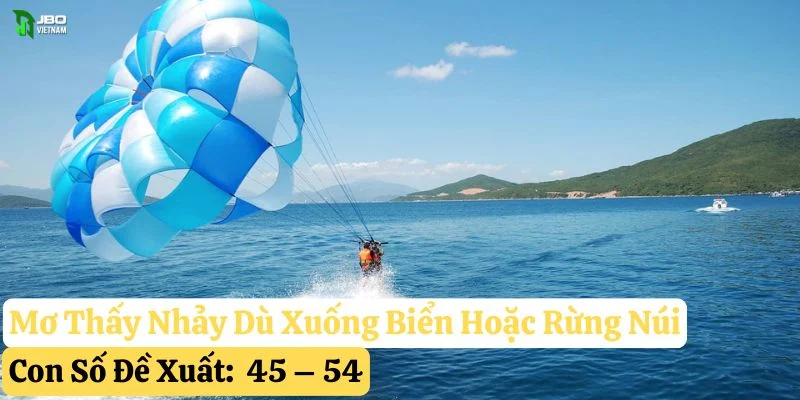 nằm mơ thấy nhảy dù