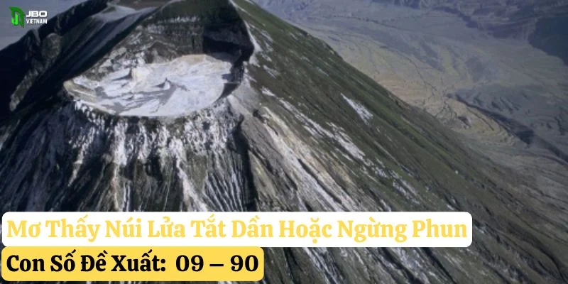 nằm mơ thấy núi lửa