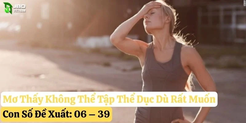 nằm mơ thấy tập thể dục