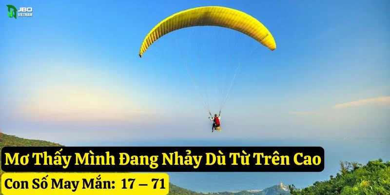 mơ thấy nhảy dù jbo
